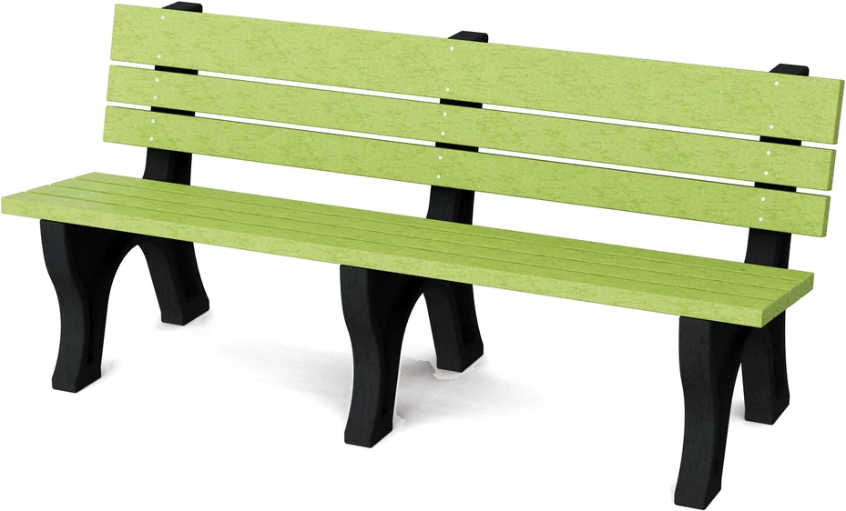 Poly Craft No. 2112, 6&prime; Park Bench